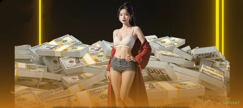 Imagem promocional da luckbet mostrando a plataforma e suas vantagens